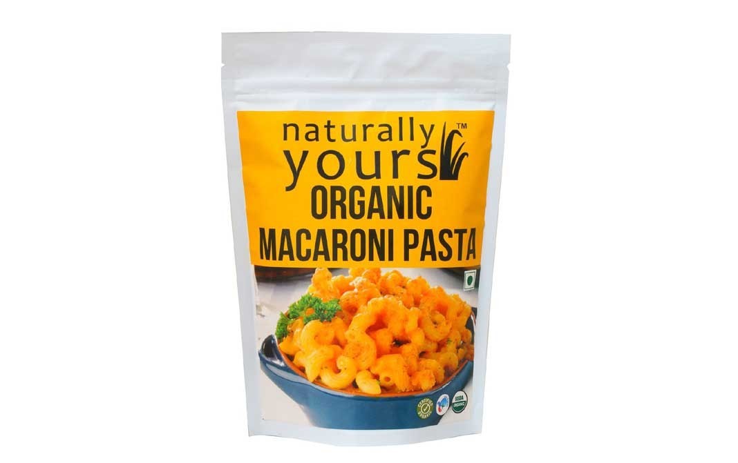 Naturally yours Organic Macaroni Pasta    Pack  250 grams